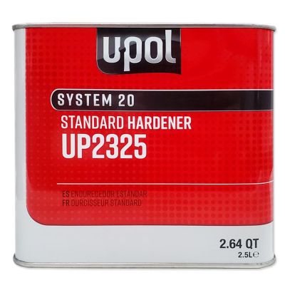 UPO2325 image(0) - U Pol Products SYSTEM 20 UP2325 National Rule Standard Hardener, 2.5 L Tin, Clear, Liquid