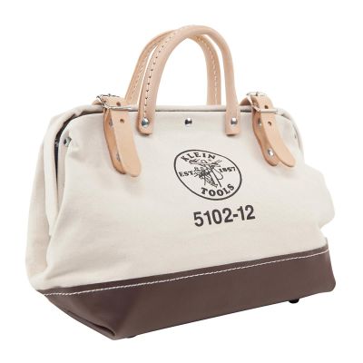 KLE5102-12 image(0) - Klein Tools Canvas Tool Bag, 12-Inch