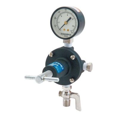 SHC1620 image(0) - Sharpe Mfg. Co. 1620 Air Pressure Regulator Assembly, 3/8 in FNPSM Inlet x 1/4 in FNPSM Outlet, 50 cfm