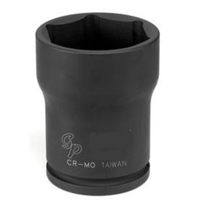 GRE3776D image(0) - Grey Pneumatic 3/4" Drive x 2-3/8" Deep Truck Pinion Locknut  Socket