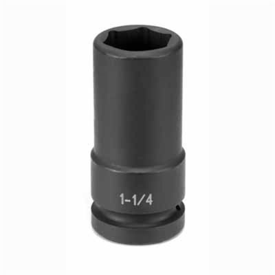 GRE4035MDT image(0) - Grey Pneumatic 1" Drive x 35mm Extra-Deep Thin-Wall Socket