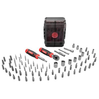 WLMW1745 image(0) - Wilmar Corp. / Performance Tool 78 Piece Ratcheting Driver Tool Set