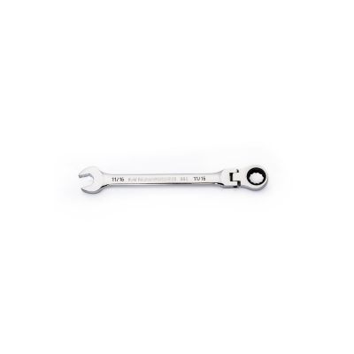 KDT86748 image(0) - GearWrench 11/16 Inch 90-Tooth 12 Point Flex Head Ratcheting Combination Wrench