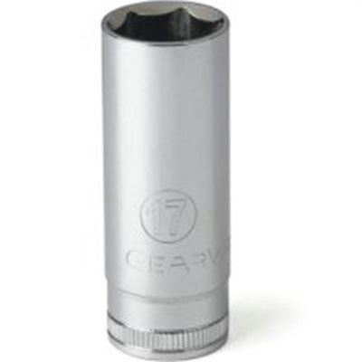 KDT80149 image(0) - GearWrench 1/4 Inch Drive 6 Point Deep Metric Socket 14mm