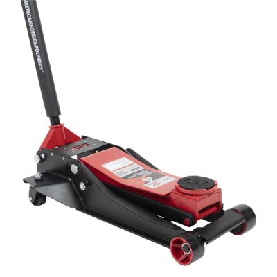 INT402SD image(0) - American Forge & Foundry Service Jack - 4 Ton Capacity - Lightning Lift - Short Chassis - 2 pc Handle - 4.1" Min H to 20.5" Max H - SUPER DUTY