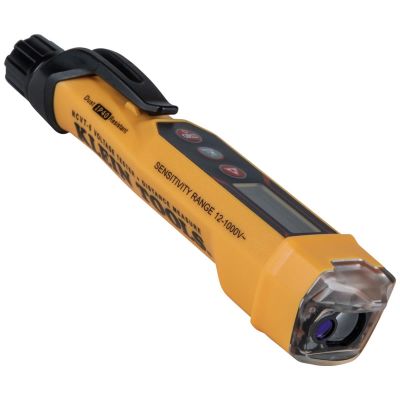 KLENCVT6 image(0) - Klein Tools Non-Contact Voltage Tester Pen with Laser Distance Meter, 12 to 1000V AC