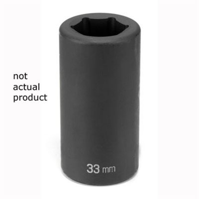 GRE5052D image(0) - Grey Pneumatic #5 Spline x 1-5/8" Deep Socket