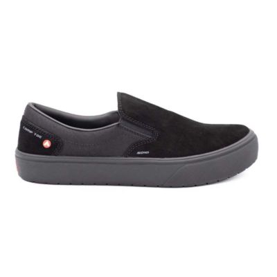 FSIAW7060-7D image(0) - AIRWALK VENICE SD10 - Women's Suede Slip On - CT|SD|SF|SR - Black / Black - Size: 7 - D - (Regular)