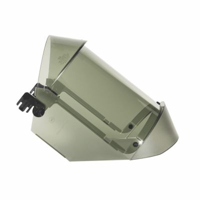 OBR21AGR30AFA5500 image(0) - OBERON Face Shield - Arc Flash - 30 Cal TCG - With Hard Hat Adapters - Oberon Hard Caps - Lens Color: Clear Grey Anti-Fog