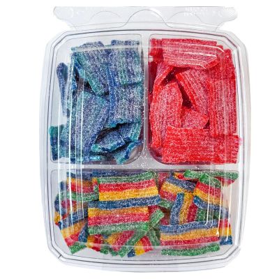 THS704577 image(0) - Tender Heifer Snack Co. Licorice Sour Belt Trio - 10oz