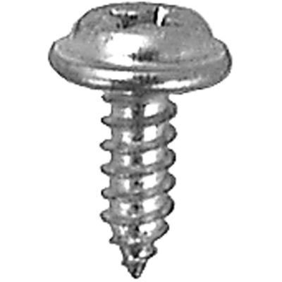 AVCAP13708 image(0) - AUVECO PAK FLAT TOP WSHR HD T.S., #8 X 1/2, ZINC