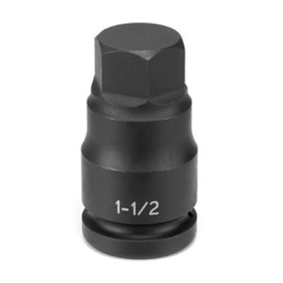 GRE6932F image(0) - Grey Pneumatic 1-1/2" Drive x 1" Hex Driver