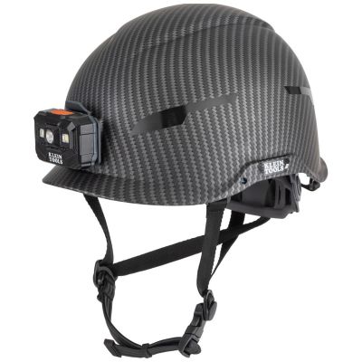 KLE60513 image(0) - Klein Tools Klein Carbon Fiber Full Brim Hard Hat, Spartan