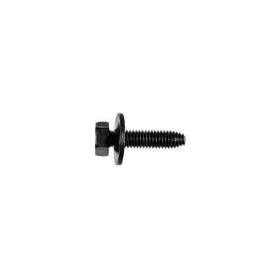 AVCAP12065 image(0) - AUVECO AP12065 Hex Head Sems CA Point Body Bolt, M6 x 1 mm Screw x 25 mm L, Phosphate