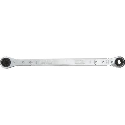 KAS8591 image(0) - Lang Tools (Kastar) 8591 - Ratcheting Serpentine Belt Wrench 14mm x 17mm 6-pt. x 19mm 6-pt. x 3/4" male square