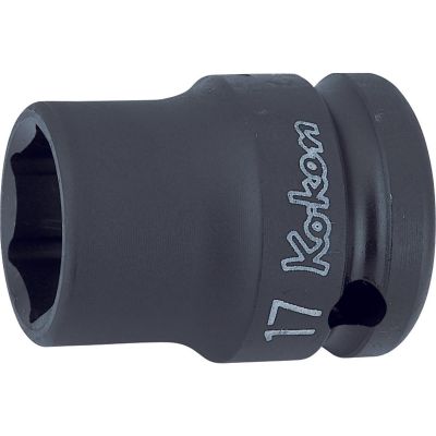 KKN14401M-8 image(0) - Ko-ken USA 14401M-8 1/2 Sq. Dr. Socket 8mm 6 point Length 38mm Thin walled