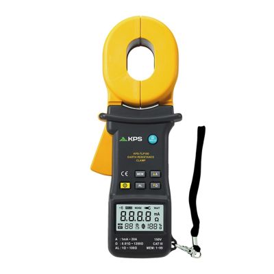 KPSTLP100 image(0) - KPS by Power Probe KPS TLP100 Earth Resistance Clamp Meter with leakage current tester