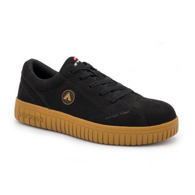 FSIAW6102-75-4E image(0) - AIRWALK CAMINO - Men's Low Top Shoe - CT|EH|SR - Black/Gum - Size: 7.5 - 4E - (Ultra Wide)