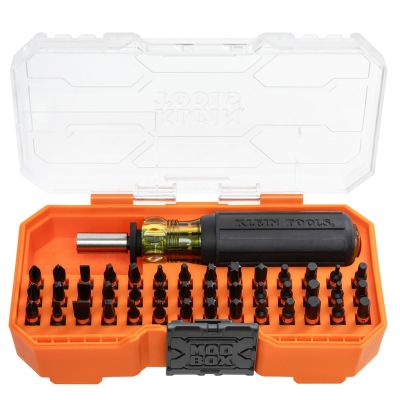 KLE33805 image(0) - Klein Tools ProFlex Impact Screwdriver Bit and Socket Set, 38-Piece
