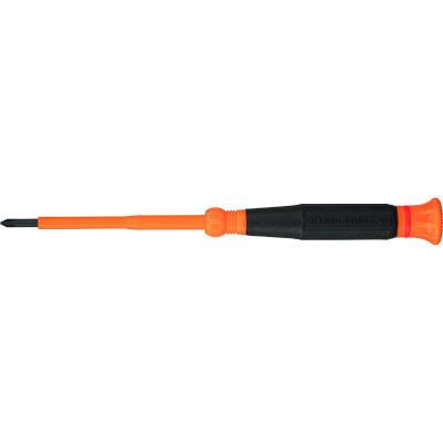 KLE6222 image(0) - Klein Tools #00 Phillips Precision Screwdriver, 2-Inch Shank