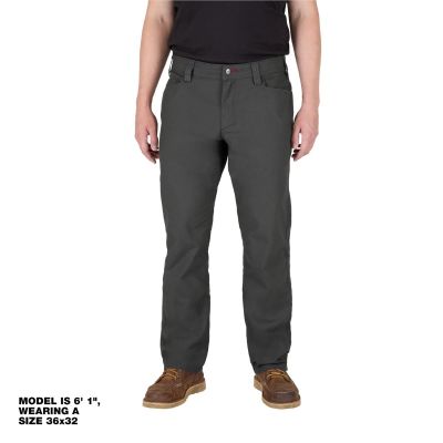 MLWM650G-4034 image(0) - Milwaukee Tool Work Pants - Gray 40 X 34