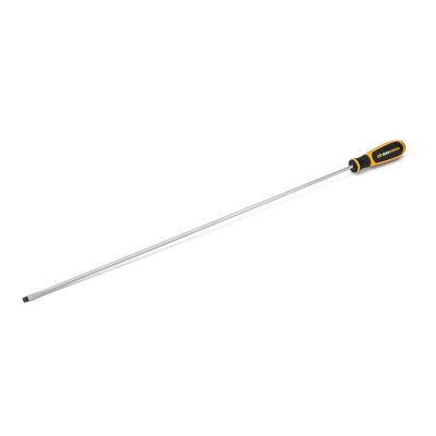 KDT80076H image(0) - GearWrench 1/4 Inch x 24 Inch Slotted Dual Material Screwdriver