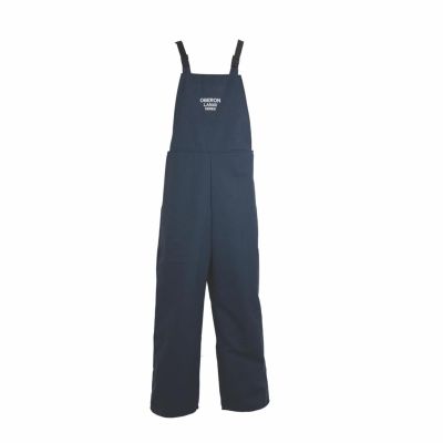 OBRLAN4-BIB-Z2XL image(0) - OBERON Bib Overalls - Arc Flash - 40 Cal LAN Series - Color: Navy Blue - Size: 2XL Extra Tall