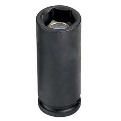 GRE1018MDG image(0) - Grey Pneumatic 3/8" Drive x 18mm Magnetic Deep Socket