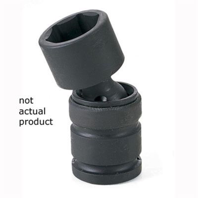 GRE3036U image(0) - Grey Pneumatic 3/4" Drive x 1-1/8" Universal Socket