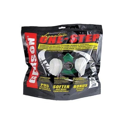 GEC8111P image(0) - Gerson Co. Signature One Step 8111P 8000 Series Half-Mask Cartridge Respirator, Small, P95 Filter Class