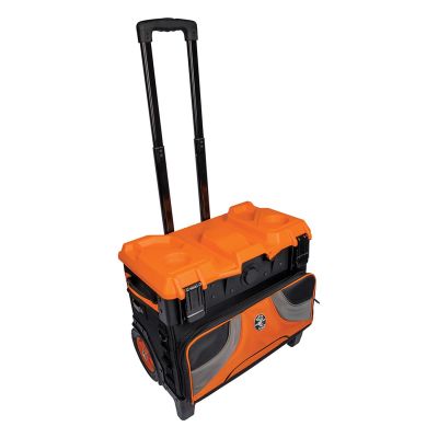 KLE55469 image(0) - Klein Tools Tool Bag, Tradesman Pro&trade; Wide-Open Tool Bag, 42 Pockets, 16-Inch