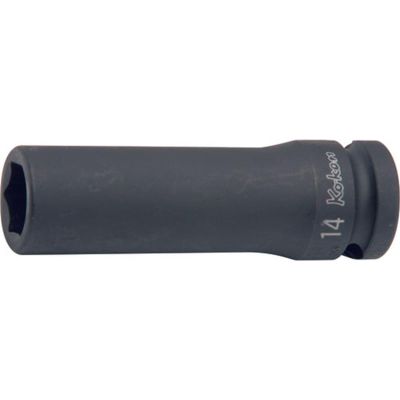 KKN14300G-14 image(0) - Ko-ken USA 14300G-14 1/2 Sq. Dr. Socket 14mm Sliding Magnet