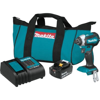 MAKXDT131 image(0) - Makita 18V LXT 3.0 Ah Brushless Cordless Imp Driver Kit