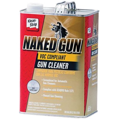 KSPGGC112 image(0) - Klean Strip Naked Gun GGC112 Gun Cleaner, 1 gal Can, Water White, Liquid