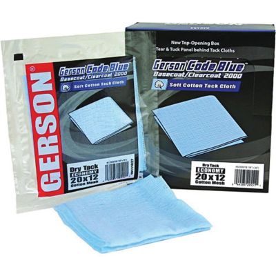 GEC020001B image(0) - Gerson Co. 020001B Economy Tack Cloth, 36 in L x 18 in W, Code Blue