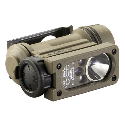 STL14510 image(0) - Streamlight Sidewinder Compact III - Military Model - Includes Helmet Mount and (1) CR123A Lithium Battery - Coyote
