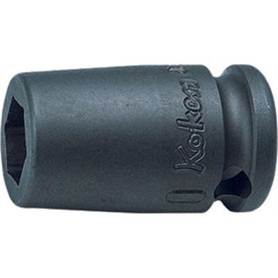 KKN13460A-1-4 image(0) - Ko-ken USA 13460A-1/4 3/8 Sq. Dr. Socket 1/4 6 point Length 32mm Self-Tapping screw