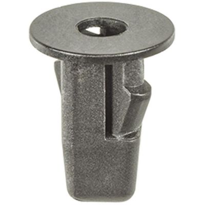 AVC19756 image(0) - AUVECO 19756 Fender Liner Screw Grommet, M5.5 Screw x 16 mm Dia Head x 18 mm L Stem, Nylon, Black