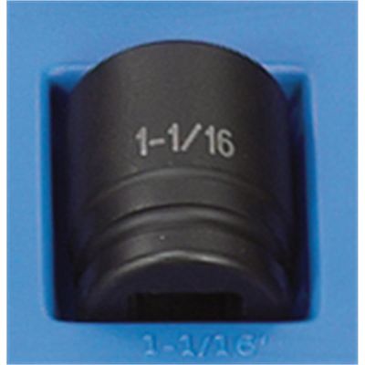 GRE3034R image(0) - Grey Pneumatic 3/4" Drive x 1-1/16" Standard Socket