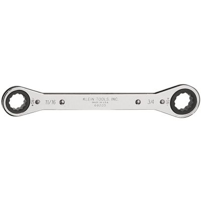 KLE68203 image(0) - Klein Tools Reverse Ratcheting Box Wrench Standard