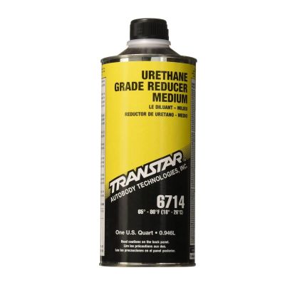 TRP6714 image(0) - Transtar Autobody Products 6714 - 6700 Series Urethane Grade Reducer - 1 qt Can - Medium Speed/65 to 80 Degree F