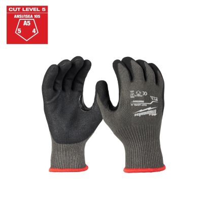 MLW48-73-8651E image(0) - Milwaukee Tool Cut Level 5 Coated Nitrile Dipped Gloves - M