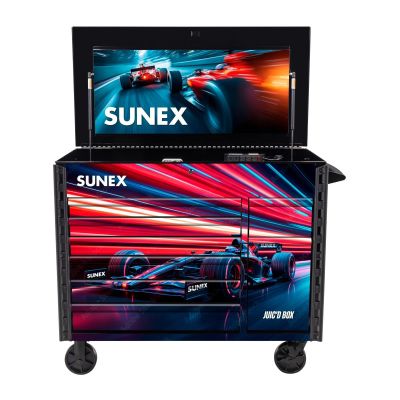 SUN8065PCBKGP image(0) - SUNEX 50 Inch 7 Drawer Power Cart - GRAND PRIX