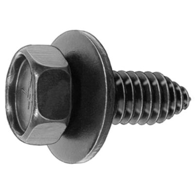 AVC15783 image(0) - AUVECO 15783 Indented Hex Head Sems CA Point Body Bolt, 5/16 in - 18 TPI Screw x 7/8 in L, Phosphate