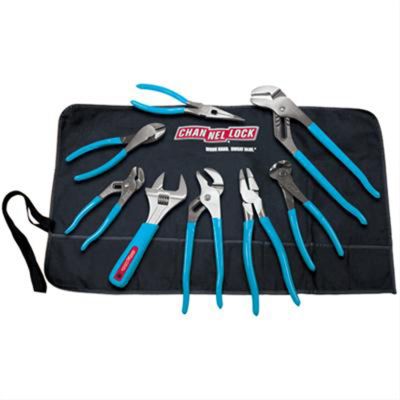 CHATOOLROLL8 image(0) - Channellock 8 Piece Professional Tool Set