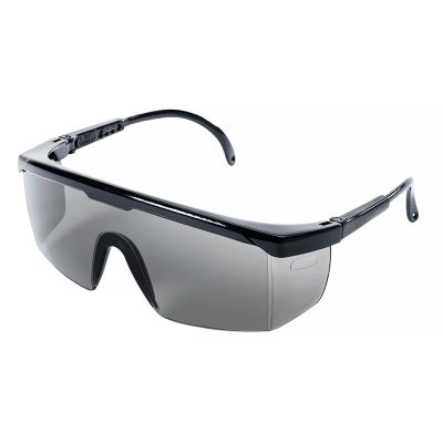 SRWS76371 image(0) - Sellstrom Safety Glasses - Sebring Series - Smoke Lens - Black Frame - Hard Coated