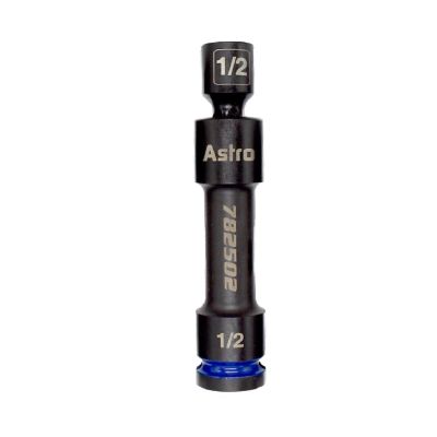 AST782502 image(0) - Astro Pneumatic 1/2 Inch Drive 1/2 Inch 12-Point Pinless Heavy-Duty Driveline Impact Socket