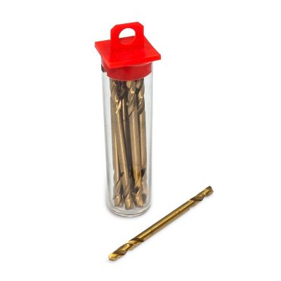 AES261 image(0) - AES Industries 261 Stubby Drill Bit, 1/8 in Dia, 2-1/4 in OAL, 135 deg, High Speed Steel