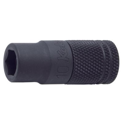 KKN165LM-45-14 image(0) - Ko-ken USA 165LM.45-14 1/4 Hex Dr. Slide Socket 14mm 6 point Length 45mm Ring Magnet