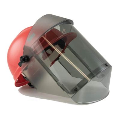 OBR21AGR30AF-C500 image(0) - OBERON Face Shield & Hard Cap - Arc Flash - 30 Cal TCG - Lens Color: Clear Grey Anti-Fog